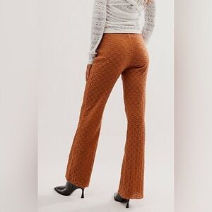 Free People Movement FP One Ona Lace Flare Pants Size Small New without tags